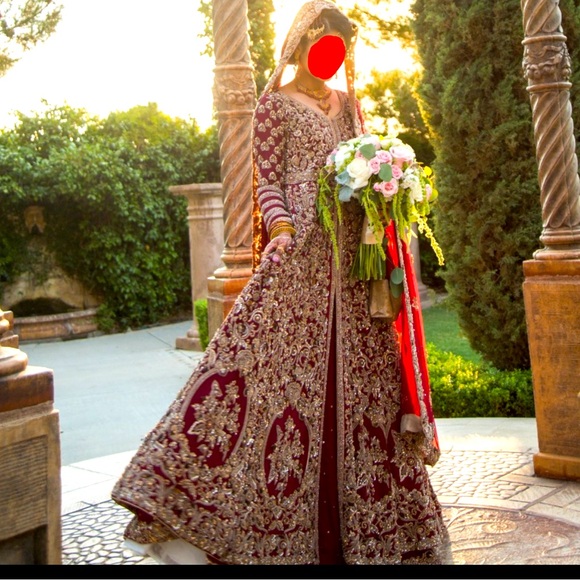 Pakistani wedding gown